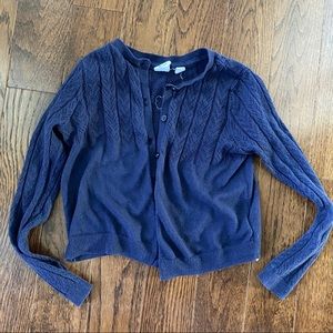 Navy GAP cardigan